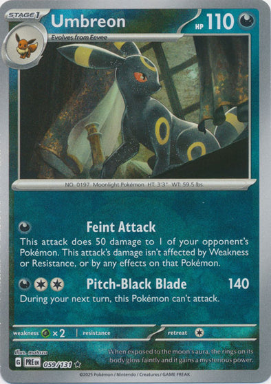 Umbreon (Poke Ball Pattern) - 059/131 - Rare