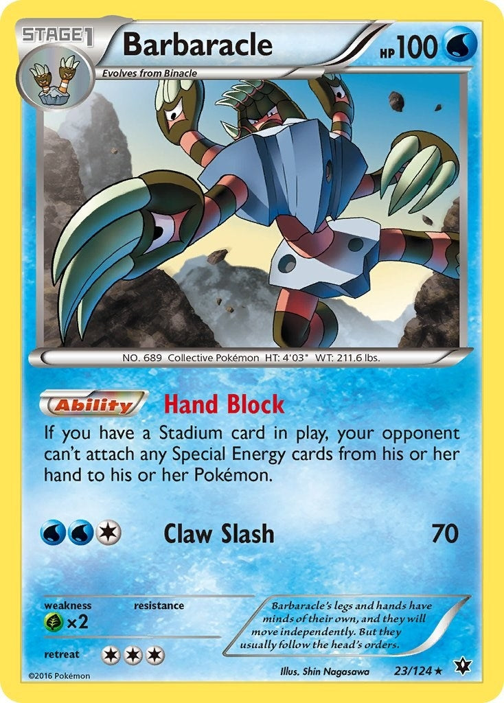 Image for Barbaracle (23/124) (FCO) - Pokemon