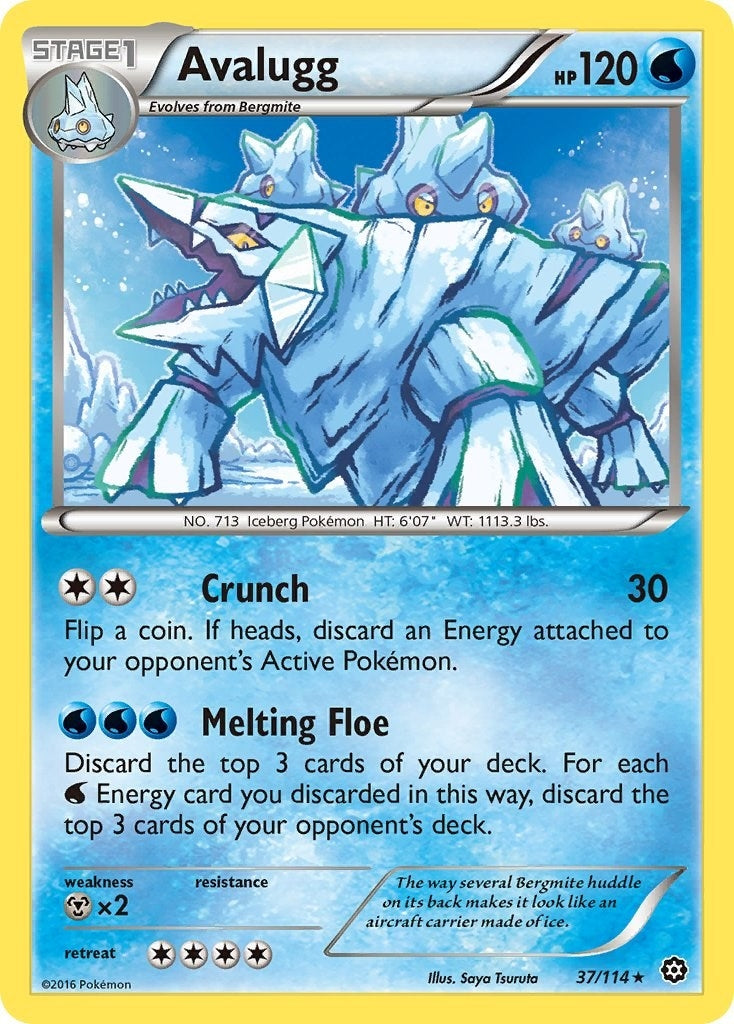 Image for Avalugg (37/114) (STS) - Pokemon