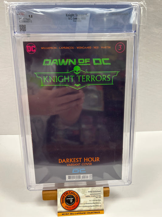 Knight terrors #3 {CGC 9.8}
