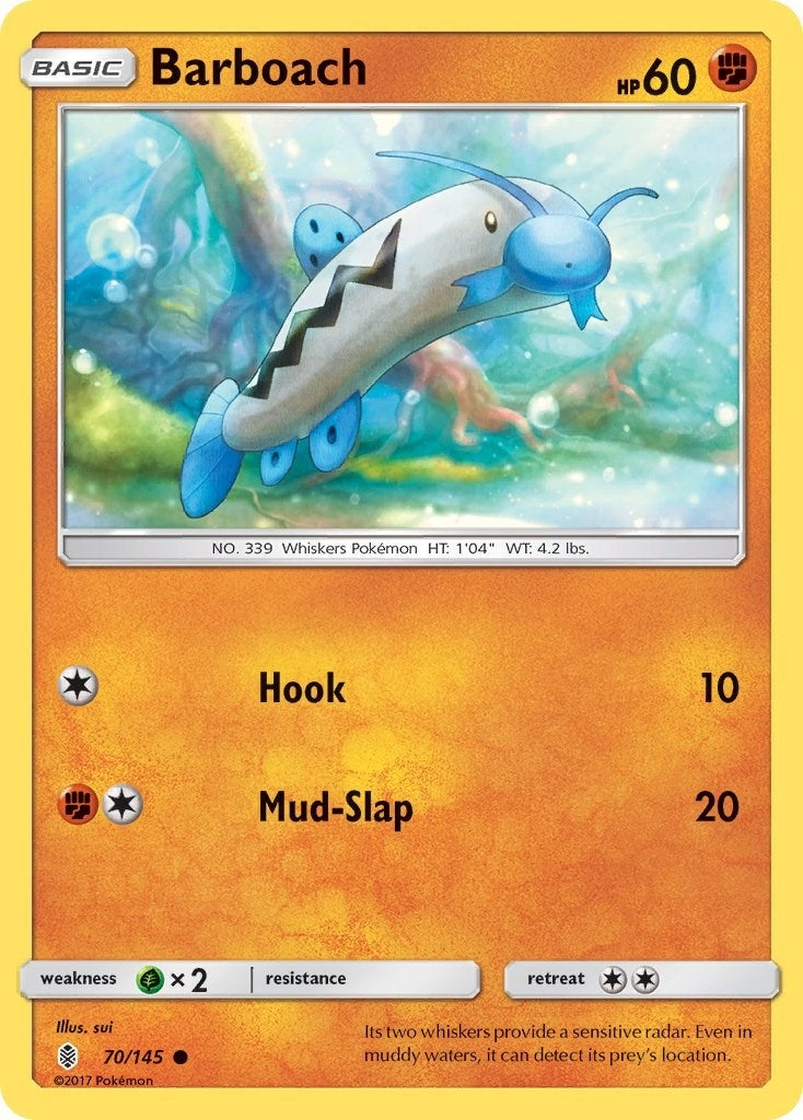 Image for Barboach (70/145) (SM02) - Pokemon
