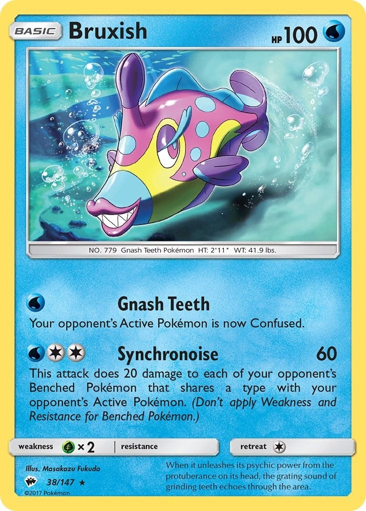 Image for Bruxish (38/147) (SM03) - Pokemon