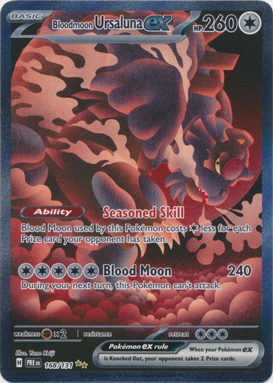Bloodmoon Ursaluna ex - 168/131 - Special Illustration Rare