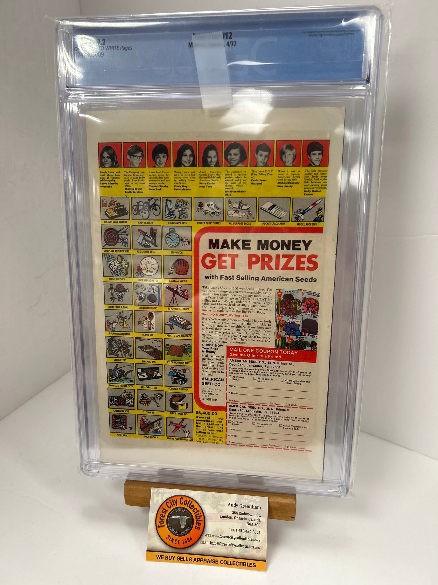 Iron Fist #12 (Off-White to White Pages) {CGC 9.2}