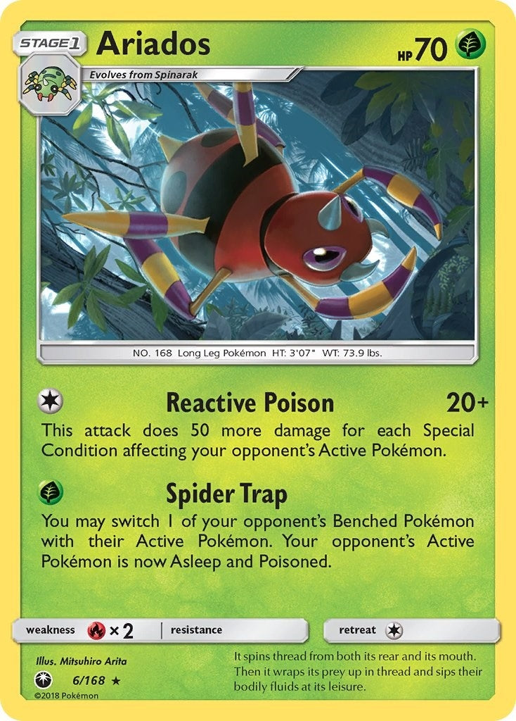 Image for Ariados (6/168) (CES) - Pokemon
