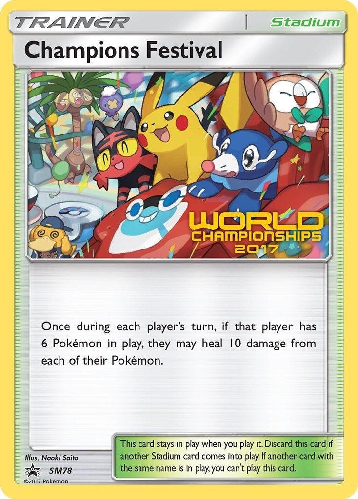 Image for Champions Festival - SM78 (World Championships 2017) (SM78) (SMP) - Pokemon