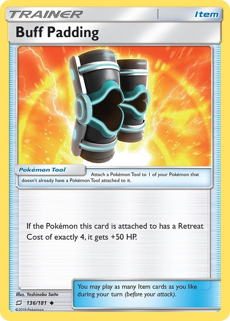 Image for Buff Padding (136/181) (SM9) - Pokemon