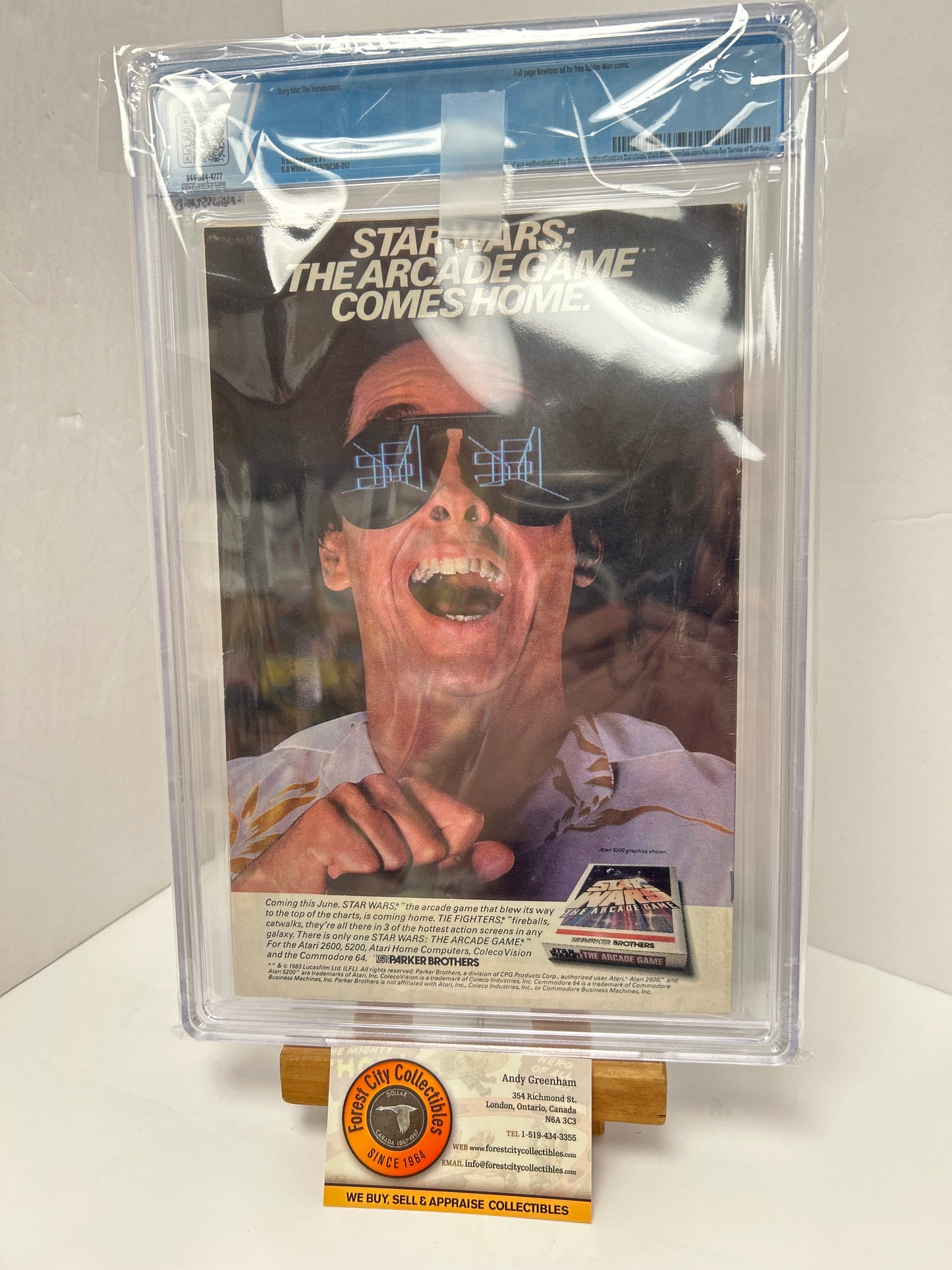 Transformers #1 (White Pages) {CBCS 6.0}