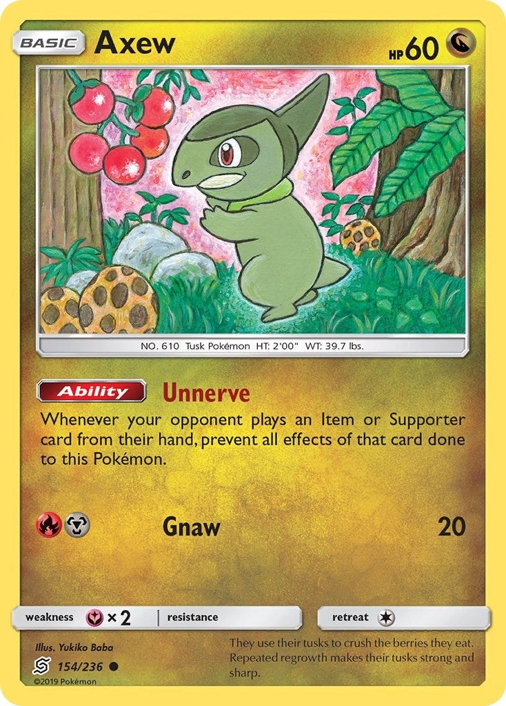 Image for Axew (154/236) (SM11) - Pokemon