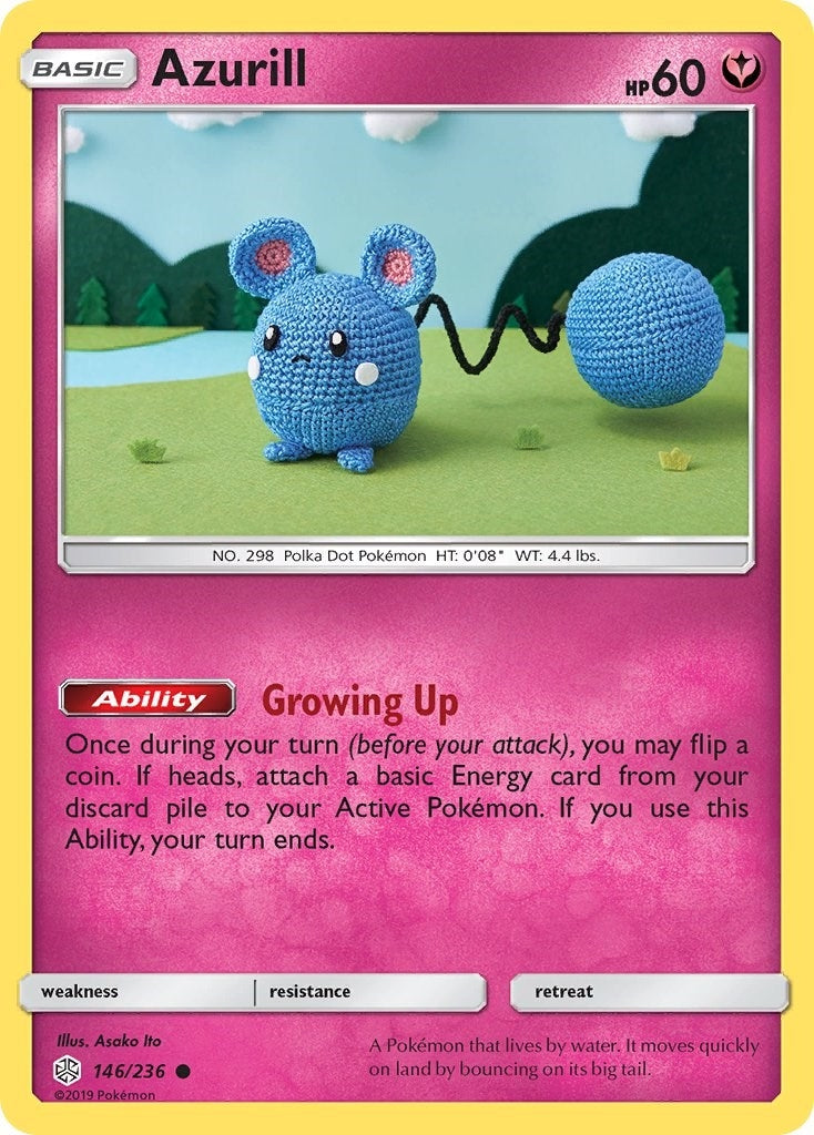 Image for Azurill (146/236) (SM12) - Pokemon