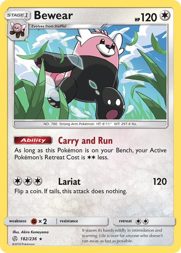 Image for Bewear (182/236) (SM12) - Pokemon