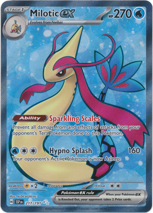 Milotic EX (217/191) Full Art Ultra Rare