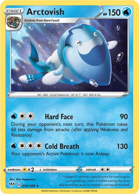 Image for Arctovish (054/189) (SWSH03) - Pokemon