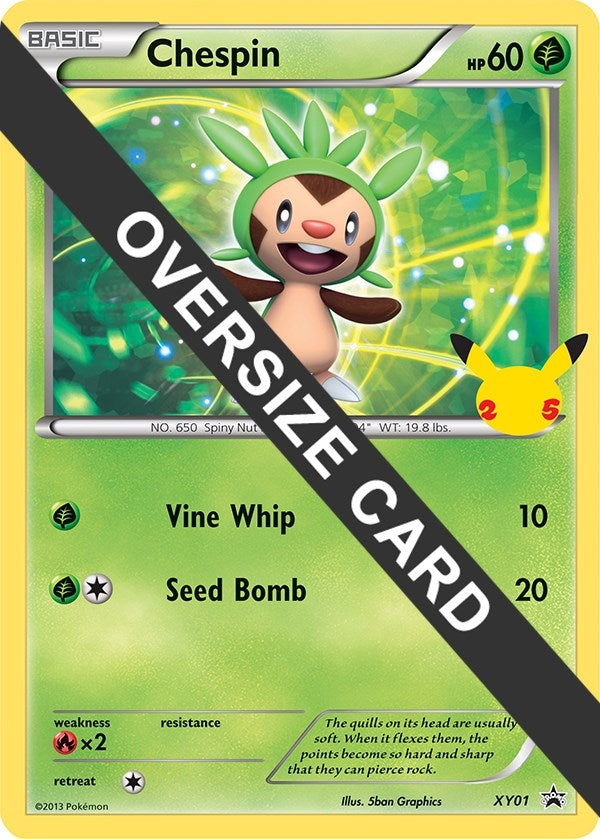 Image for Chespin (XY01) (FPP) - Pokemon