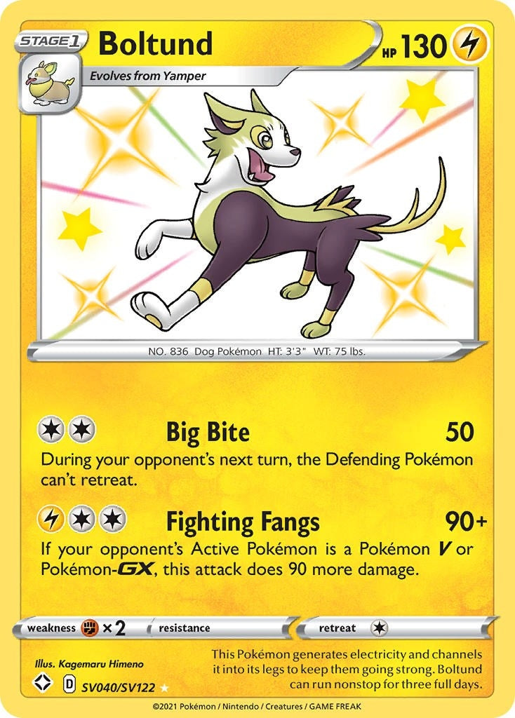 Image for Boltund (SV040/SV122) (SHFSV) - Pokemon