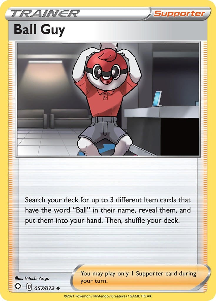 Image for Ball Guy (057/072) (SHF) - Pokemon