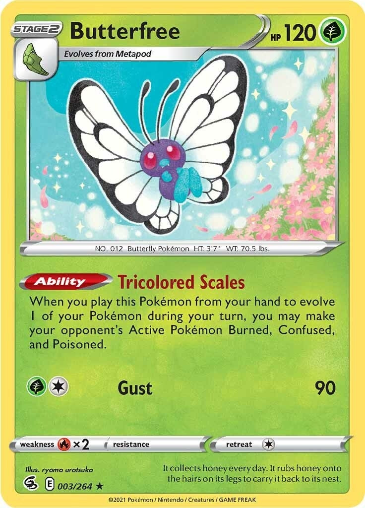 Image for Butterfree (003/264) (SWSH08) - Pokemon