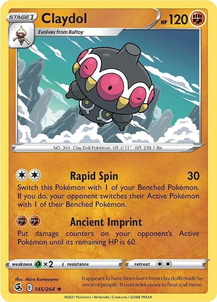 Image for Claydol (145/264) (SWSH08) - Pokemon