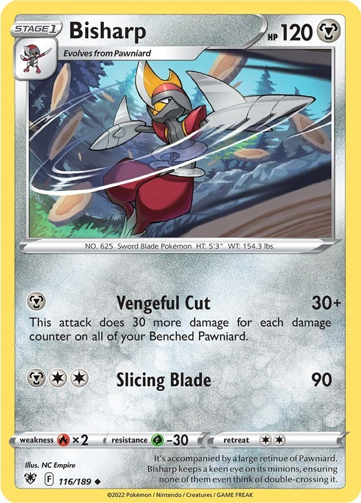 Image for Bisharp (116/189) (SWSH10) - Pokemon