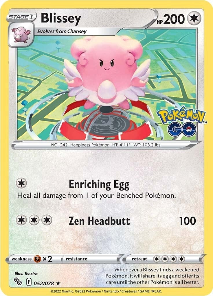Image for Blissey (052/078) (PGO) - Pokemon