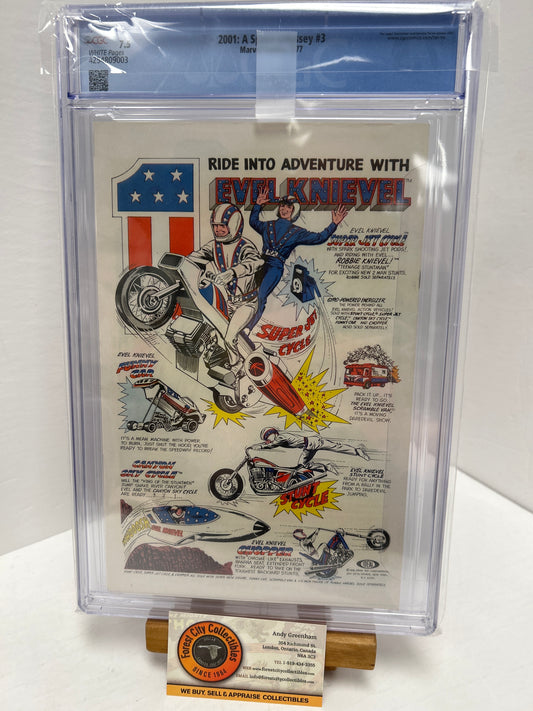 2001: A Space Odyssey #3 (White Pages) {CGC 7.5}