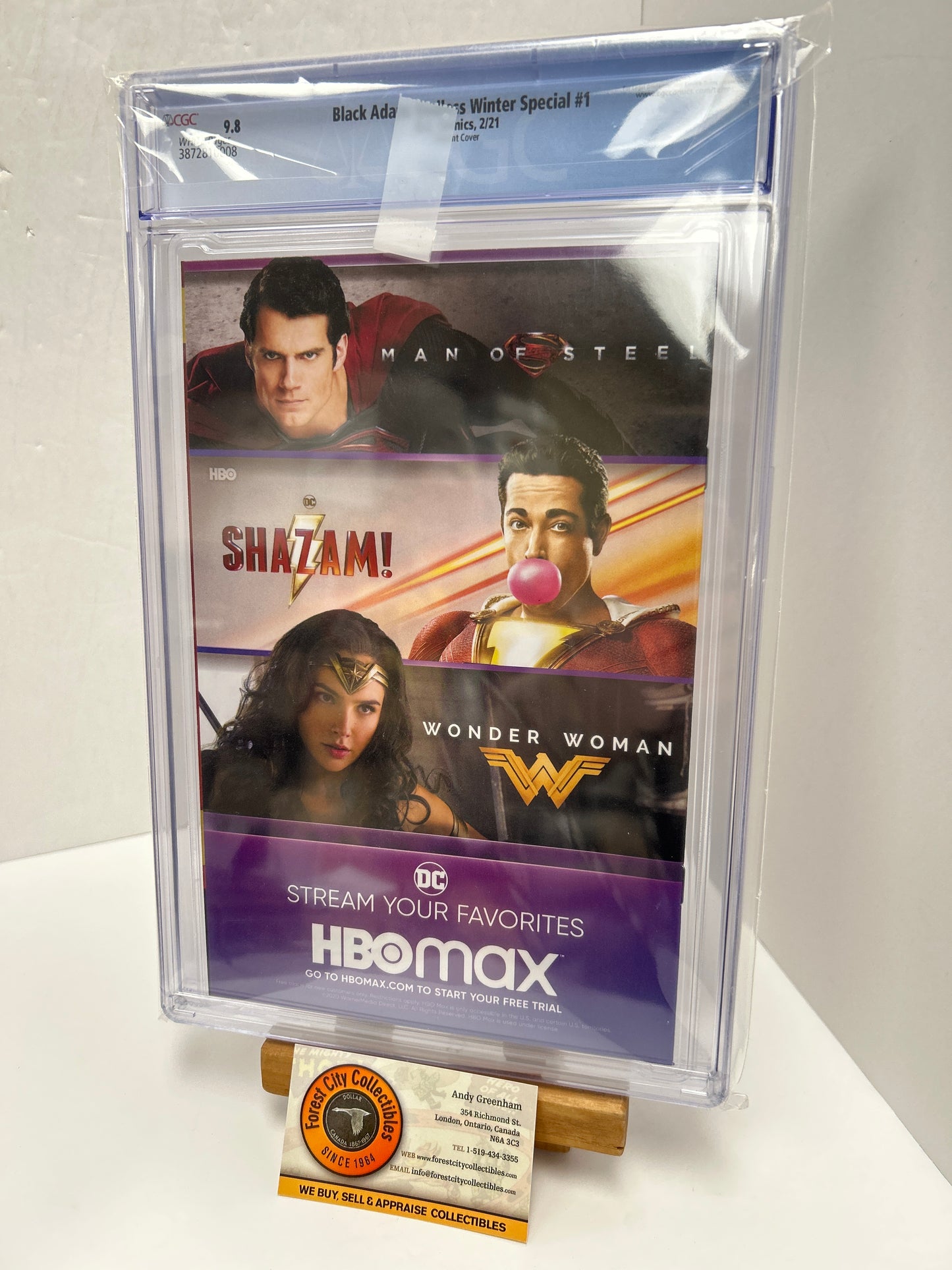 Black Adam: Endless Winter Special #1(White Pages) {CGC 9.8}