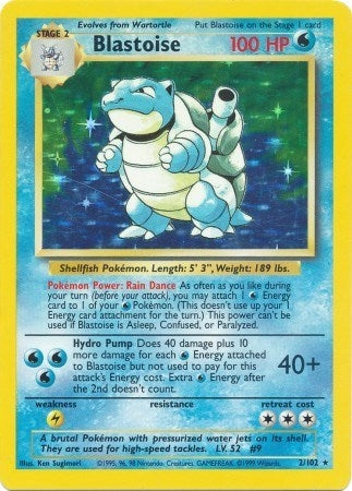 Image for Blastoise (002/102) (BS) - Pokemon