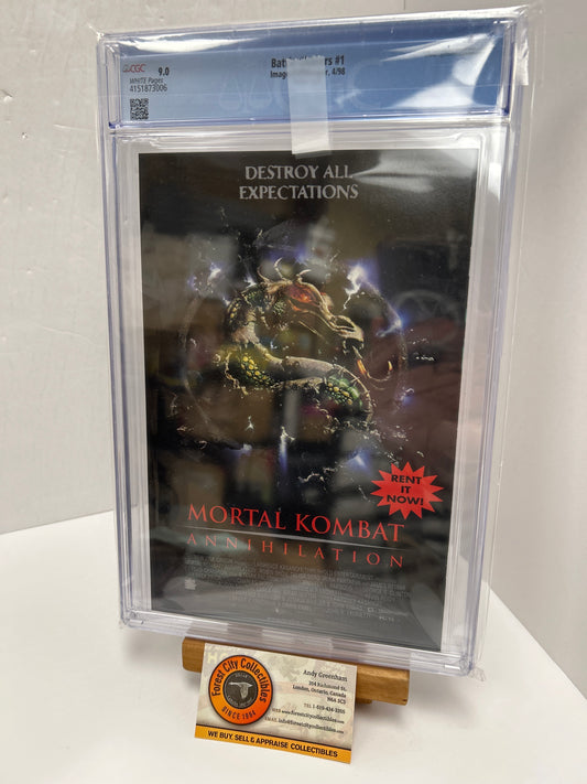 Battle Chasers #1 (White Pages) {CGC 9.0}