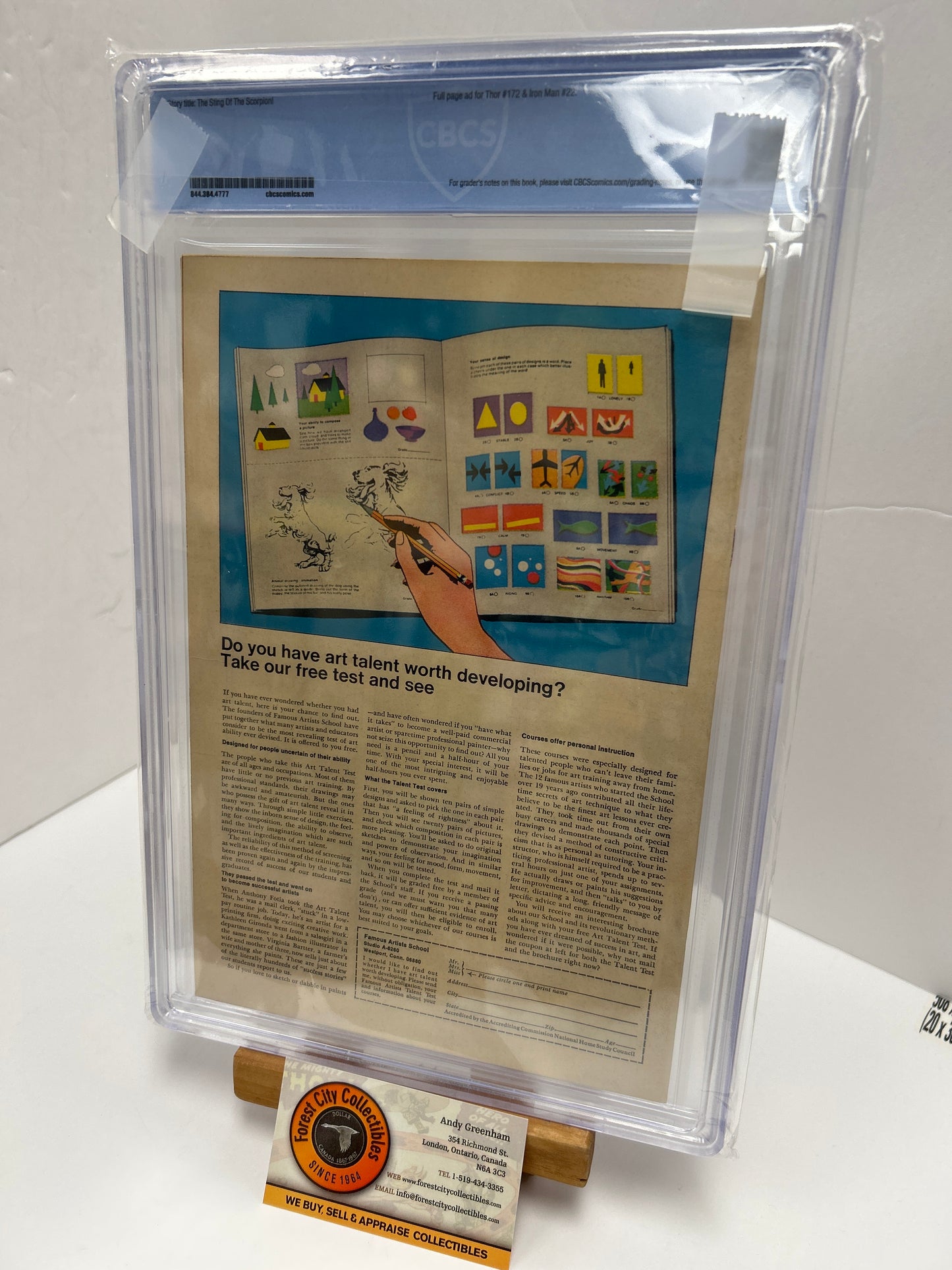 Captain America #122 (White Pages) {CBCS 9.2}