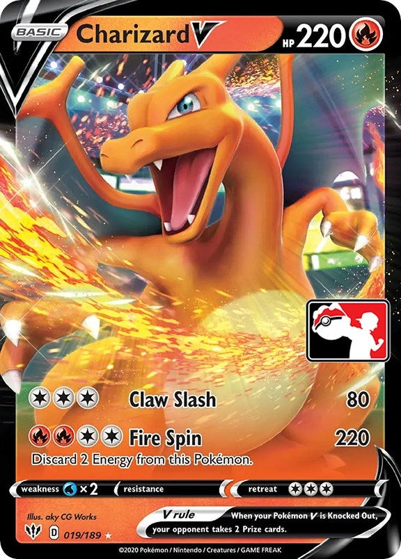 Image for Charizard V (Prize Pack Series 1) (019/189) - Pokemon