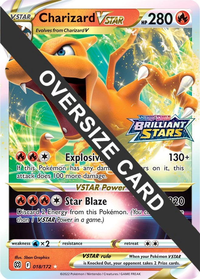 Image for Charizard VSTAR (018/172) (PR) - Pokemon
