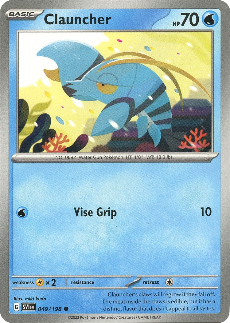 Image for Clauncher (049/198) (SVI) - Pokemon