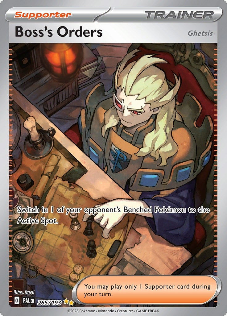 Image for Boss's Orders (265/193) (PAL) - Pokemon