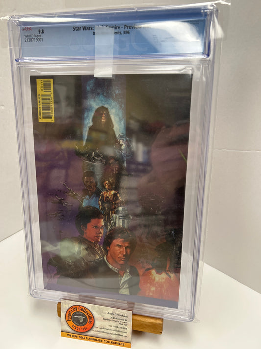 Star Wars: Dark Empire - Preview #nn (White Pages) {CGC 9.8}