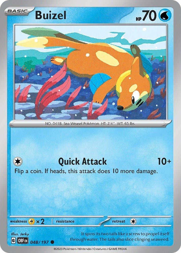 Image for Buizel (048/197) (OBF) - Pokemon