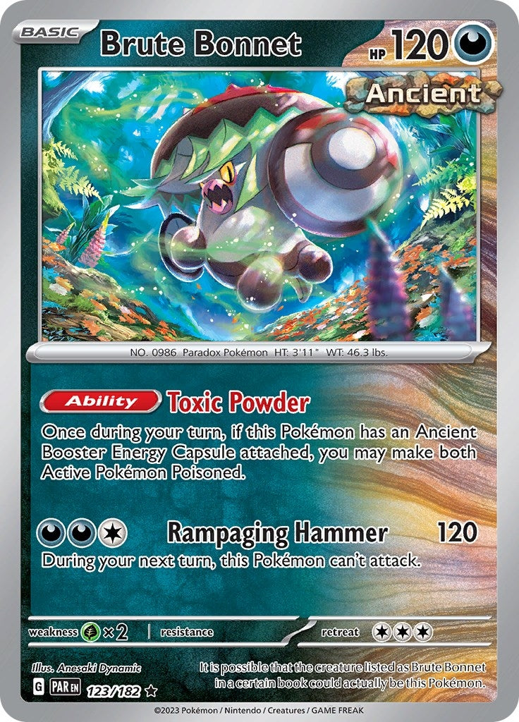 Image for Brute Bonnet (123/182) (PAR) - Pokemon