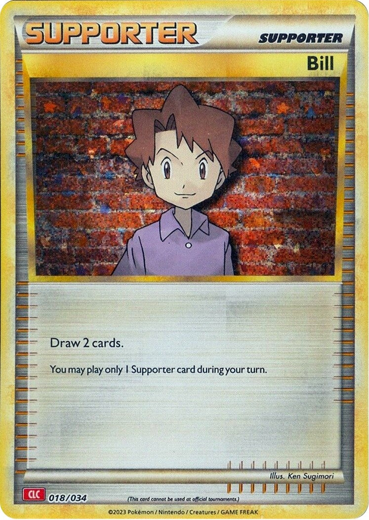 Image for Bill (CLC) (018/034) (CL) - Pokemon