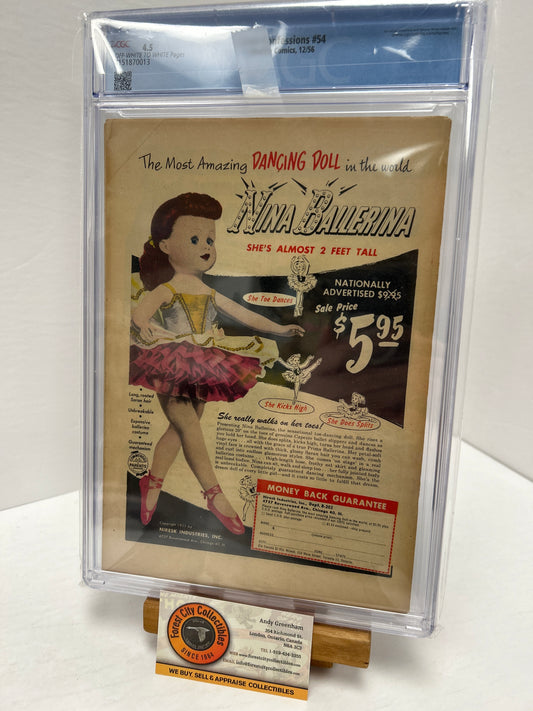 Love Confessions #54 (OFF-White to White Pages) {CGC 4.5}