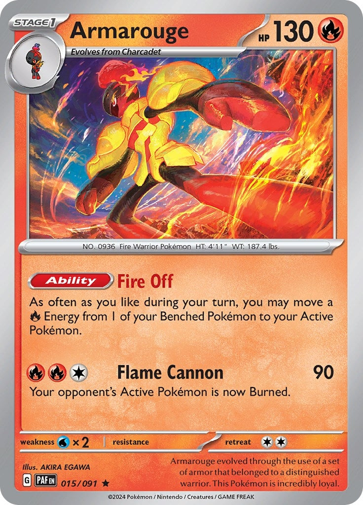 Image for Armarouge (015/091) (PAF) - Pokemon