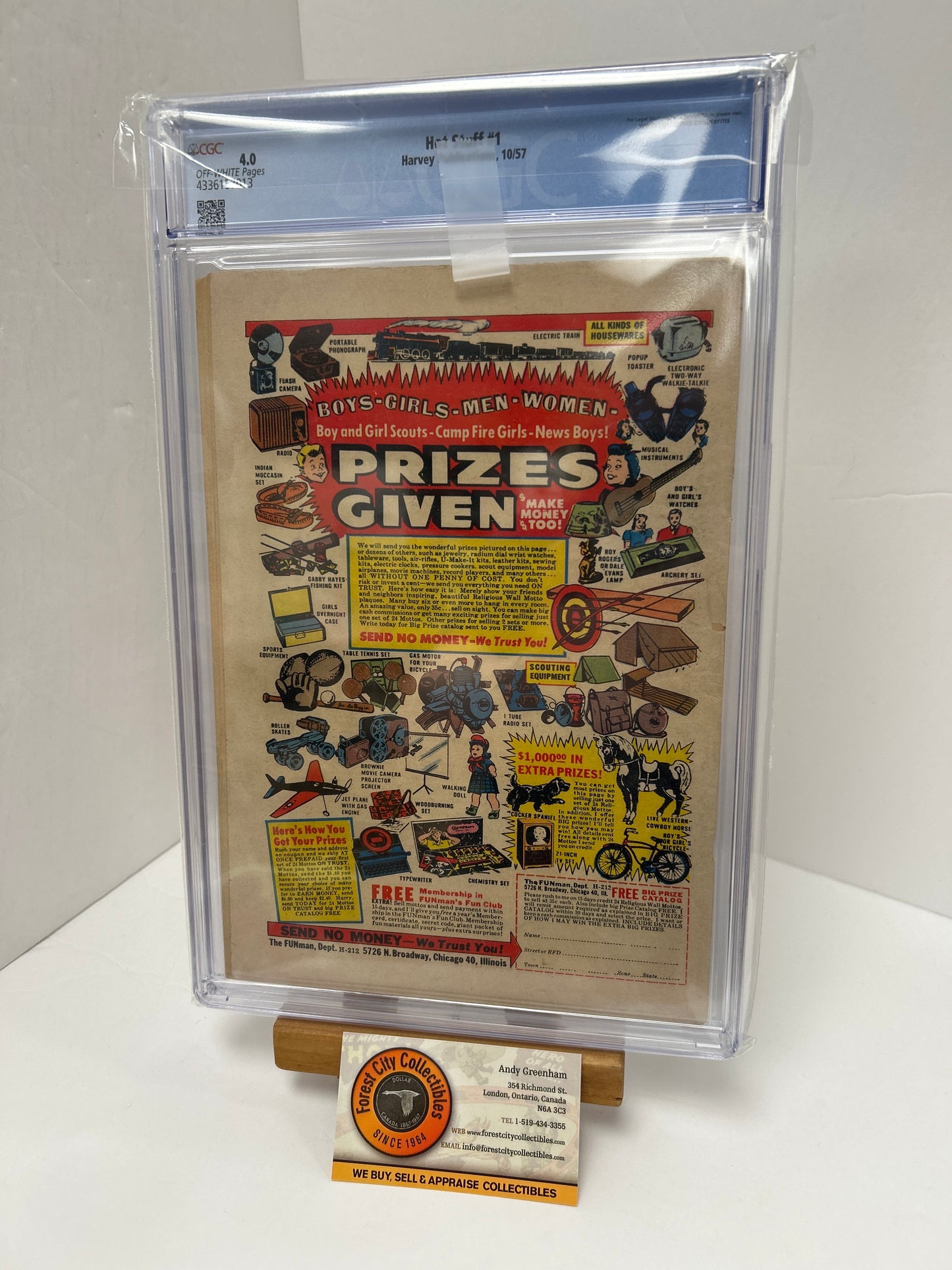 Hot Stuff #1 (OFF-White) {CGC 4.0}