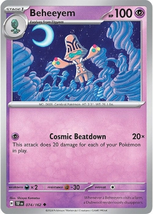 Image for Beheeyem (074/162) (TEF) - Pokemon