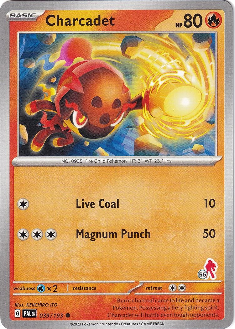 Image for Charcadet - Armarouge 56 (039/193) (BA24) - Pokemon