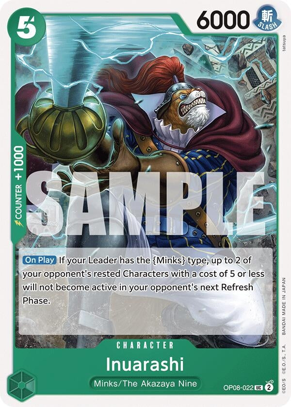 Image for Inuarashi (OP08-022) (OP08) - One Piece Card Game