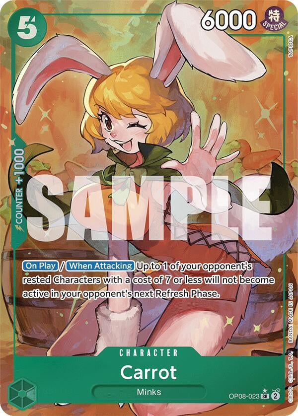 Image for Carrot (023) (Parallel) (OP08-023) (OP08) - One Piece Card Game