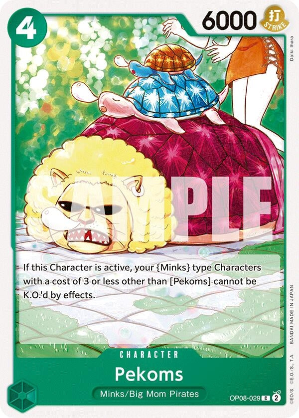 Image for Pekoms (OP08-029) (OP08) - One Piece Card Game