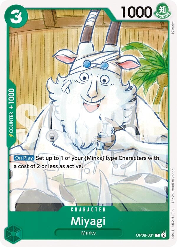 Image for Miyagi (OP08-031) (OP08) - One Piece Card Game