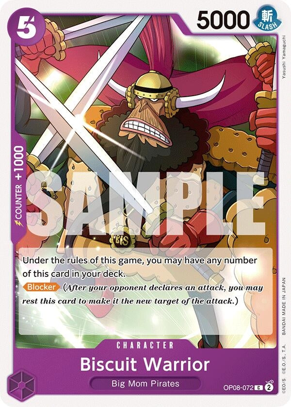 Image for Biscuit Warrior (OP08-072) (OP08) - One Piece Card Game