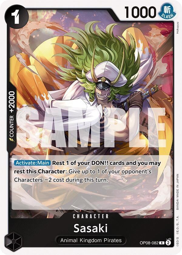 Image for Sasaki (OP08-082) (OP08) - One Piece Card Game