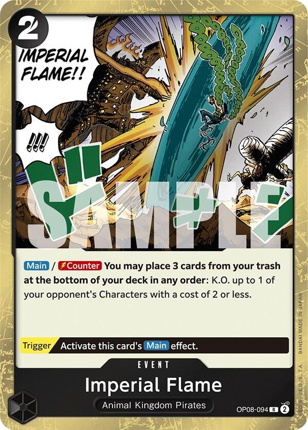 Image for Imperial Flame (OP08-094) (OP08) - One Piece Card Game