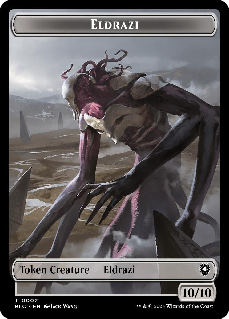 Image for Eldrazi // Clue Double-Sided Token (2 // 37) (BLC) - Magic: The Gathering